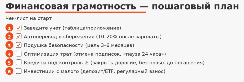 что делать при финансовая грамотность — nicetry.blog