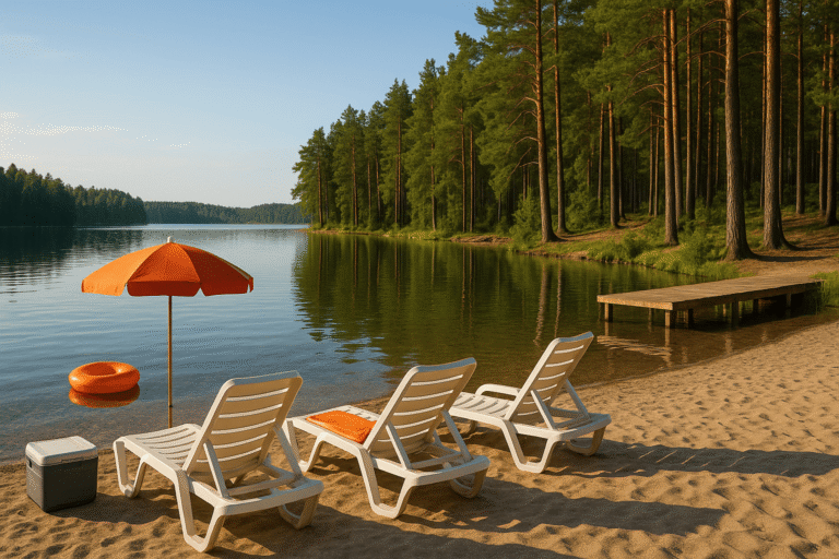Фотореалистичный вид уральского водоёма - nicetry.blog