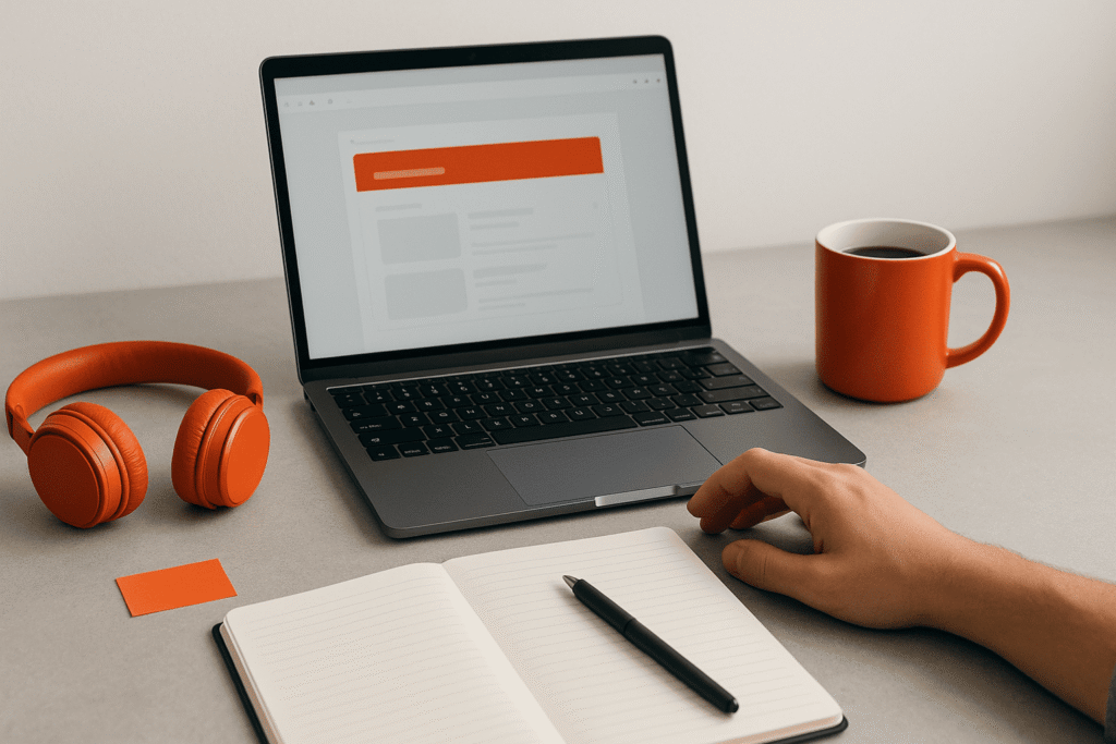 Реалистичное рабочее место для обучения копирайтингу — nicetry.blog