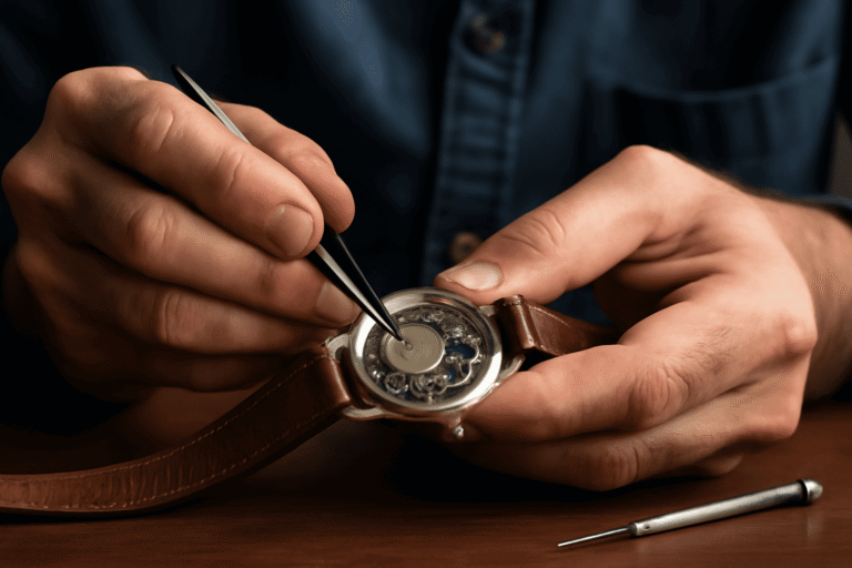 замена батарейки в наручных часах - nicetry.blog