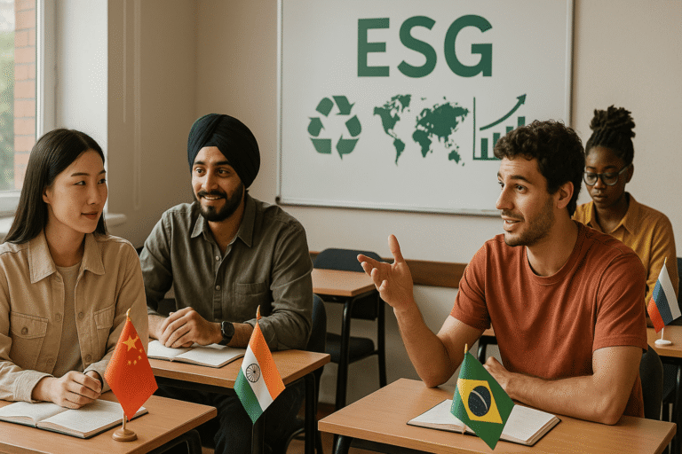 ESG-образование в БРИКС: студенты из разных стран обсуждают в университете - nicetry.blog