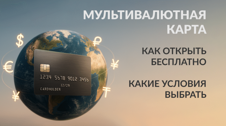Как открыть бесплатную мультивалютную карту в 2025 году - nicetry.blog