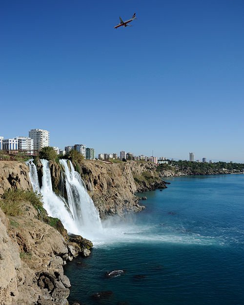 Нижний водопад Дюден в Анталье — бархатный сезон в Анталье - nicetry.blog