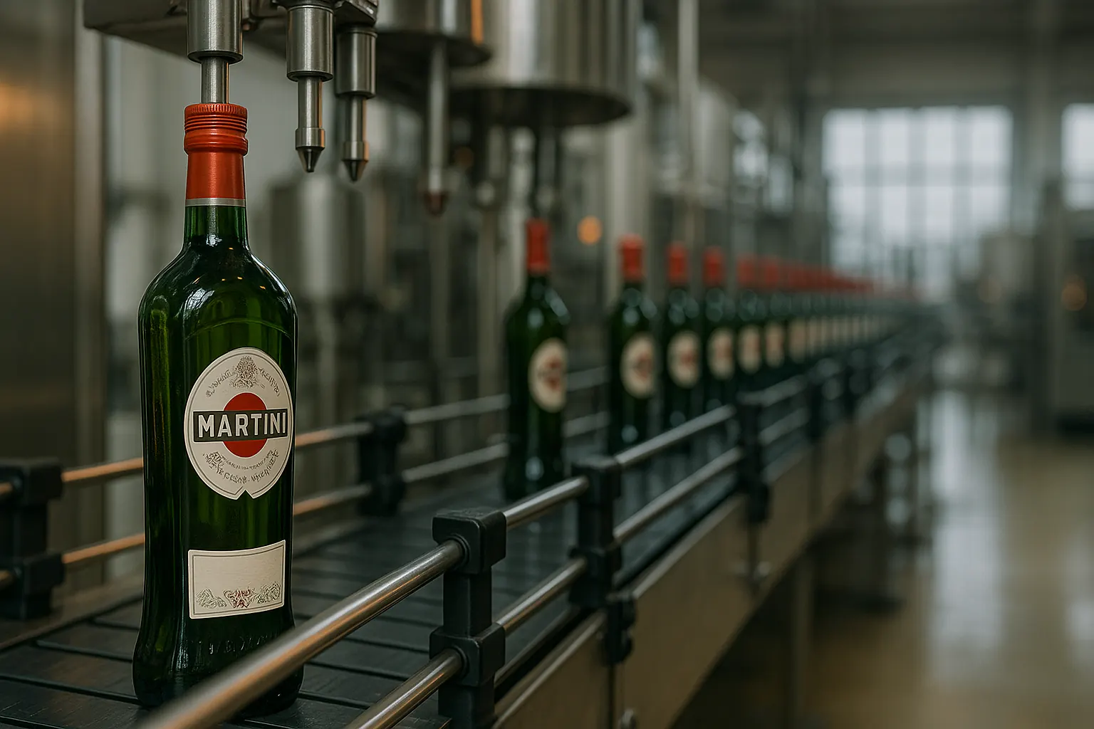 Линия розлива вермута Martini на современном российском заводе — nicetry.blog