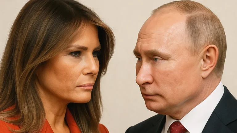 Мелания Трамп и Владимир Путин - nicetry.blog