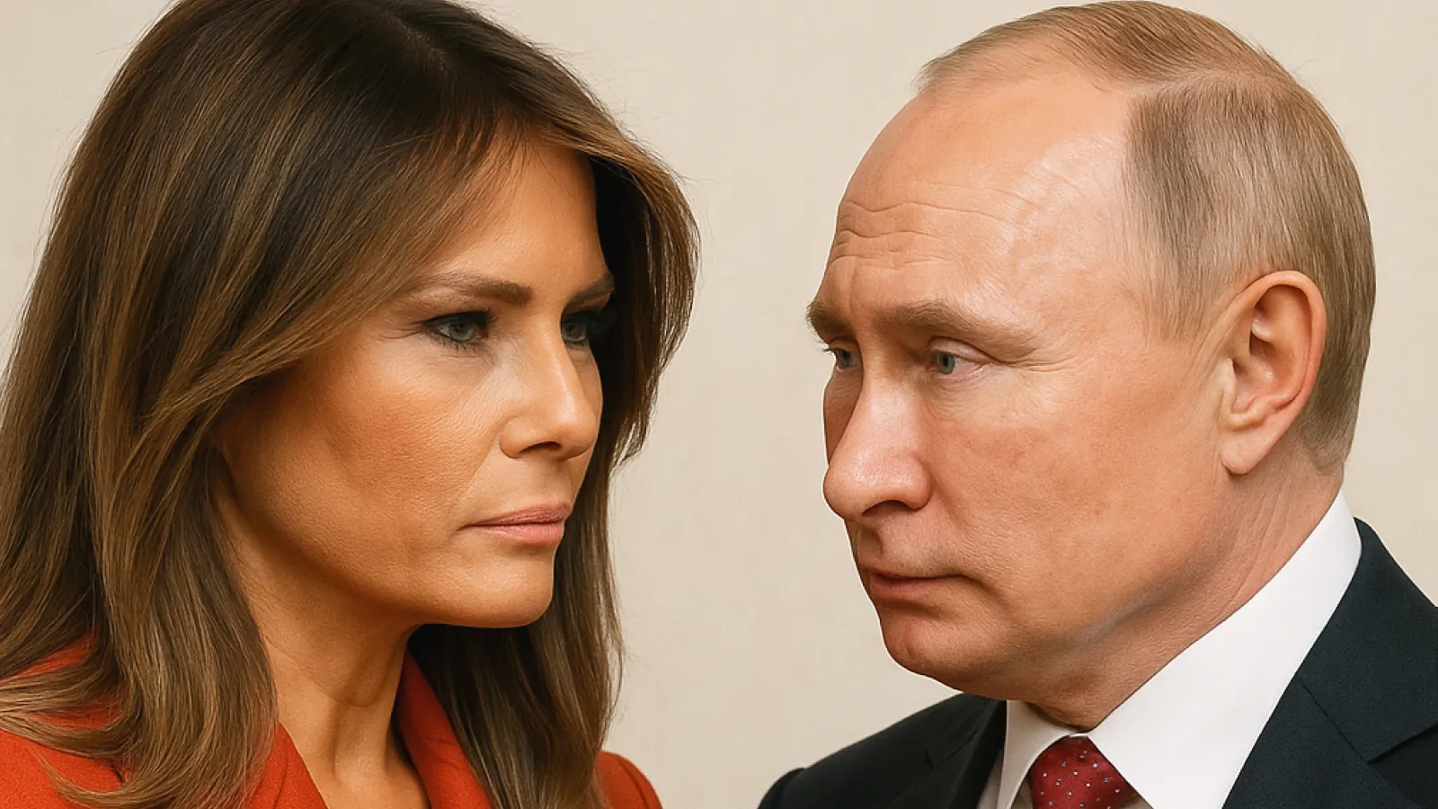 Мелания Трамп и Владимир Путин - nicetry.blog
