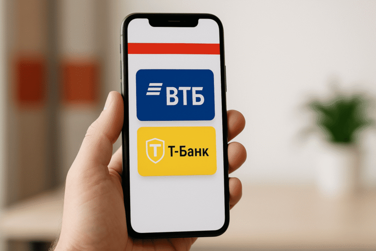 ВТБ и Т-банк объединили счета в одном приложении — nicetry.blog