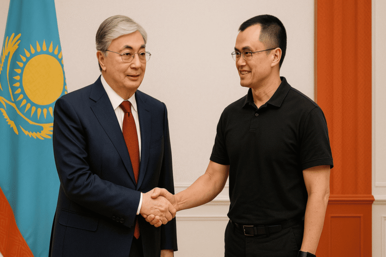 Встреча Президента Казахстана и Основателя Бинанс — nicetry.blog